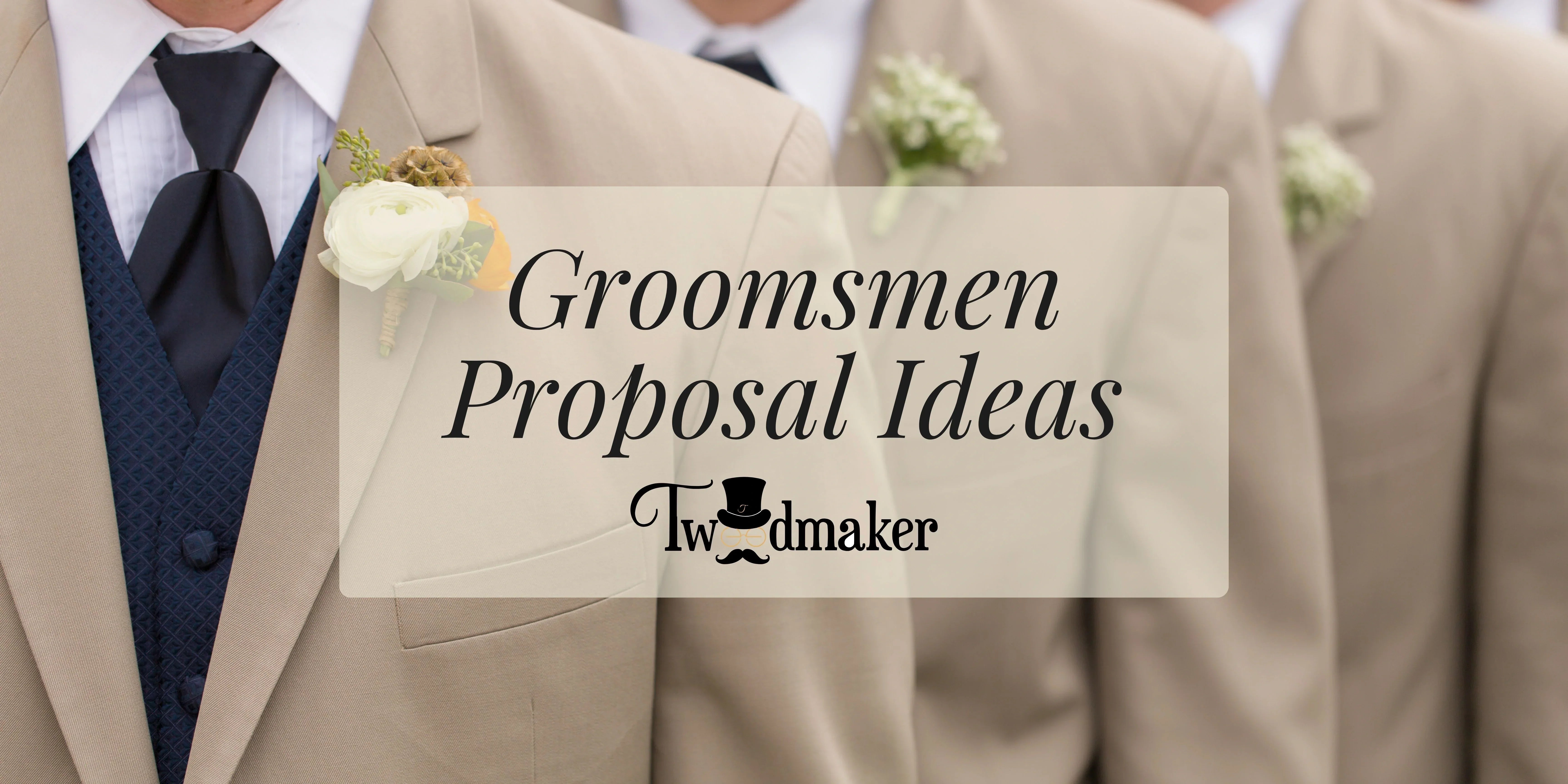 groomsmen proposal ideas