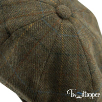 Thumbnail for Tweedtopper's 100% Wool Flat Cap