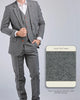 Grey Classic Tweed 3 Piece Suit