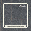 Dark Grey Herringbone Tweed 3 Piece Suit
