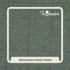 Olive Green Check Tweed 3 Piece Suit