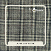 Thumbnail for Retro Plaid Tweed 3 Piece Suit
