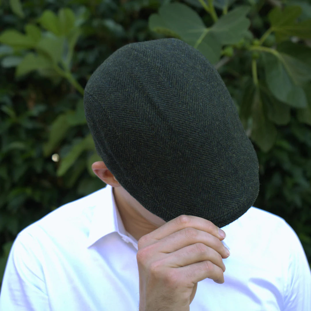Tweedtopper's 100% Wool Flat Cap