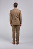 Light Brown Herringbone Tweed 3 Piece Suit