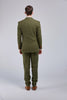 Olive Green Check Tweed 3 Piece Suit