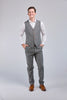 Grey Classic Tweed 3 Piece Suit