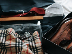 Tweed suit accessories