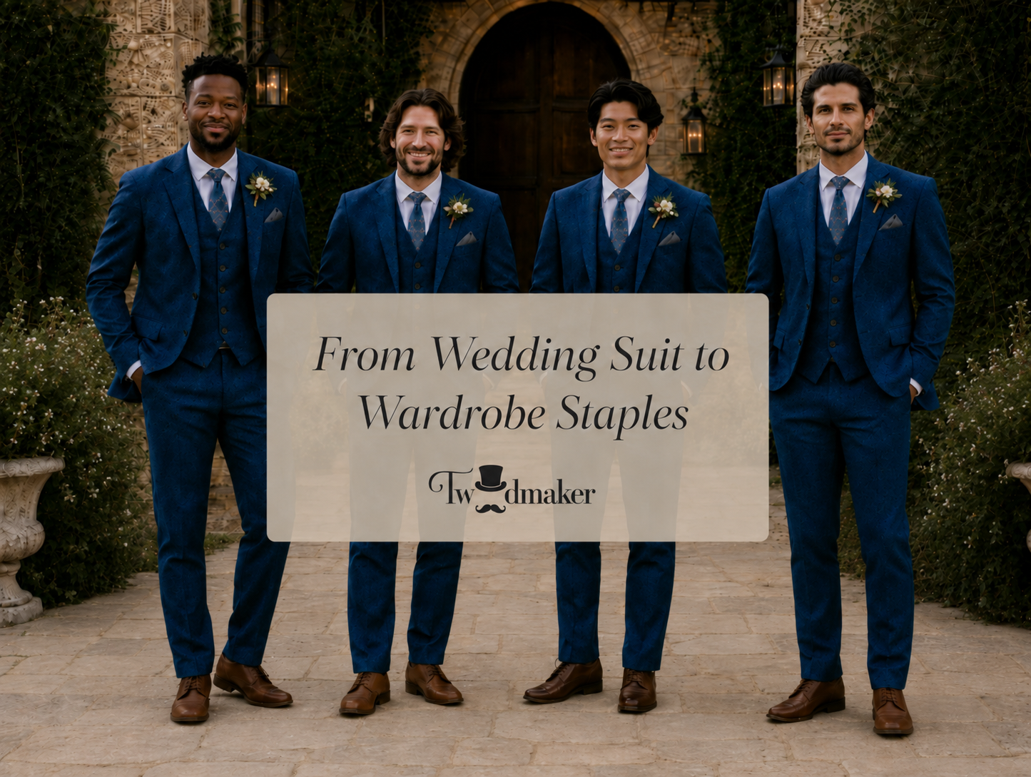 Choosing Groomsmen Suits? Pick One They’ll Actually Wear Again