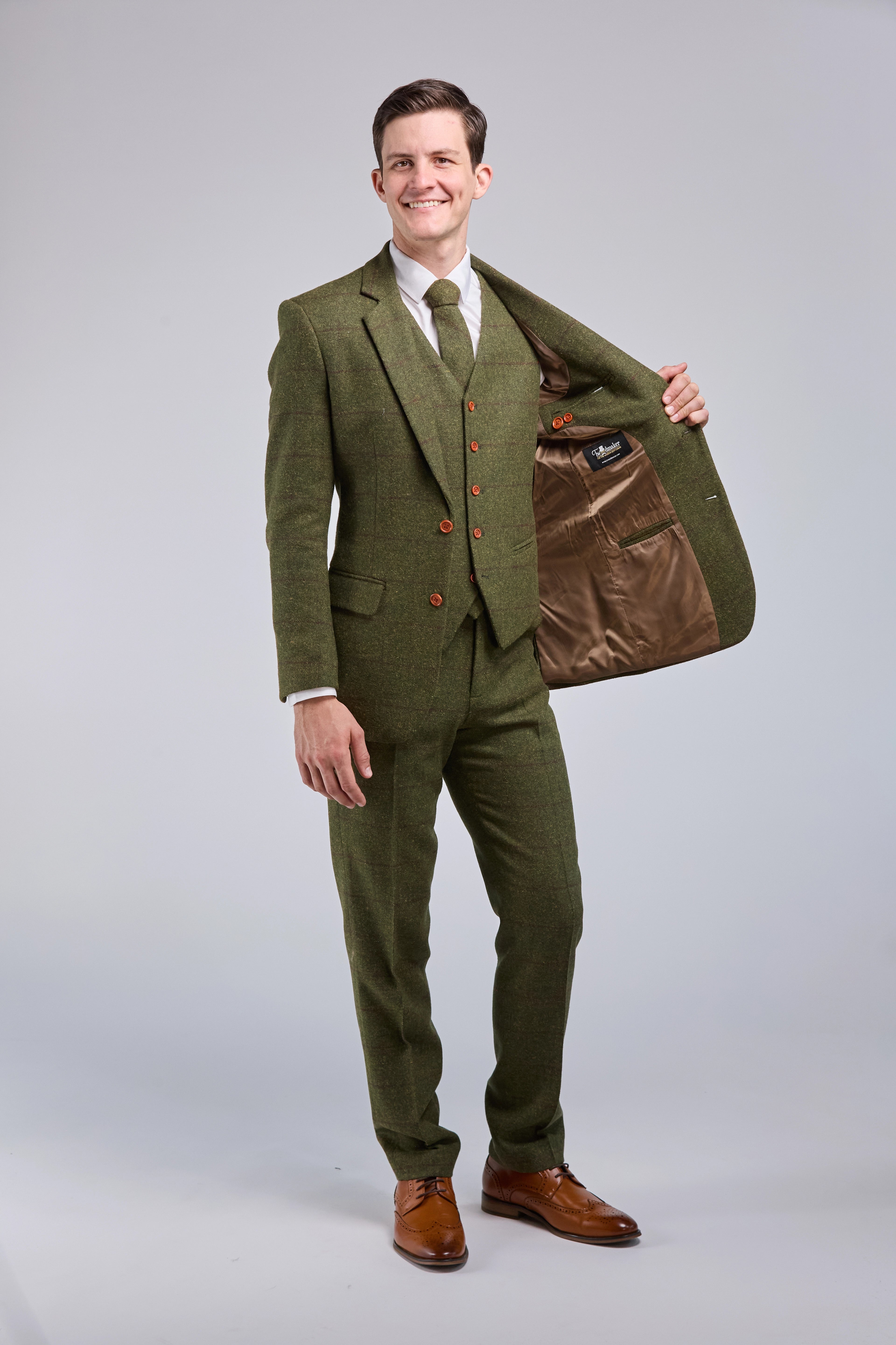 Mens Tweed Suit - 3 Piece Suit Mens Tweed Suit - 3 Piece Suit