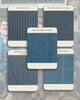 All Blue Tweed - Swatch Sample