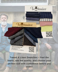 Thumbnail for Tweedmaker Tailor Kit - Fabric Samples & Measuring Tape