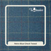 All Blue Tweed - Swatch Sample