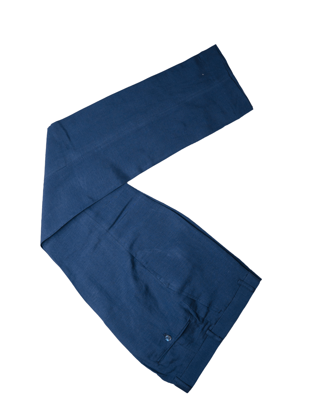Blue Linen 3 Piece Suit