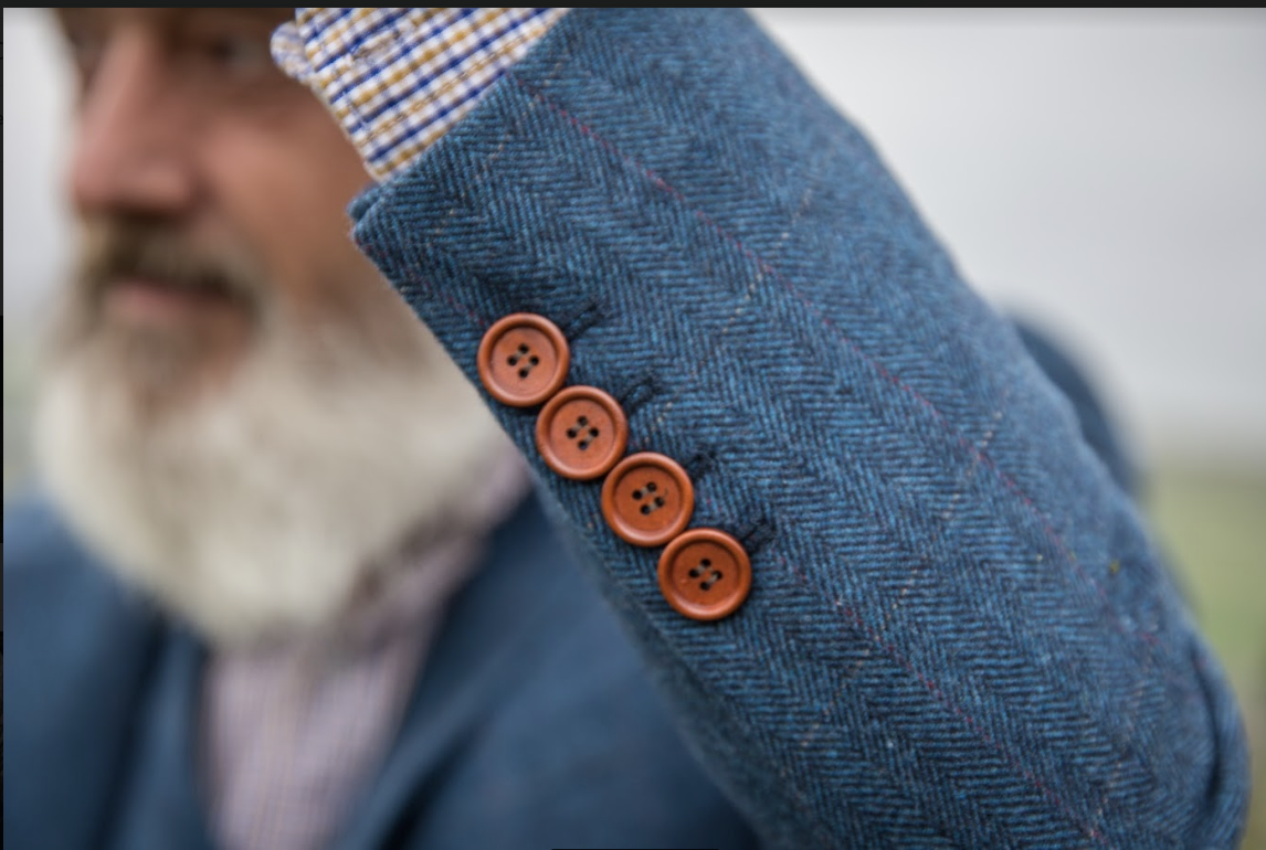 Working Cuff Buttons Tweedmaker