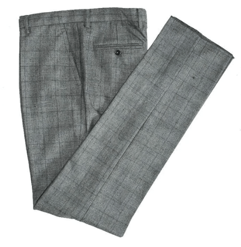 Retro Grey Wool Trousers Only  USA Clearance